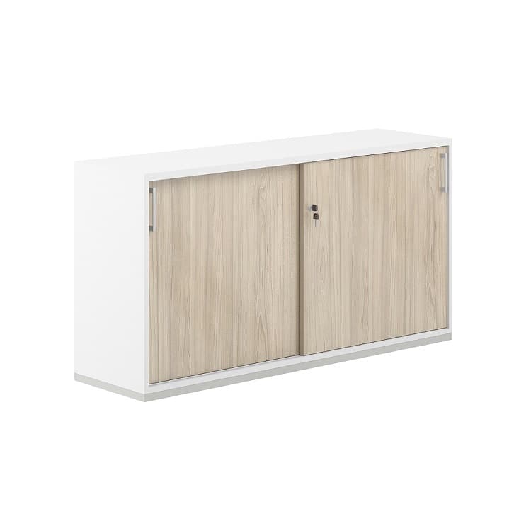 Шкаф-купе 2-уровневый Norden Allegro AG.241.WH.WH.AR (низкий)