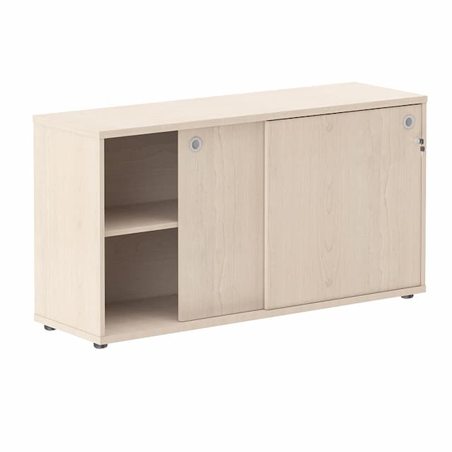Шкаф низкий со слайд дверьми Skyland XLC 1443 бук тиара 1406х430х750 XTEN