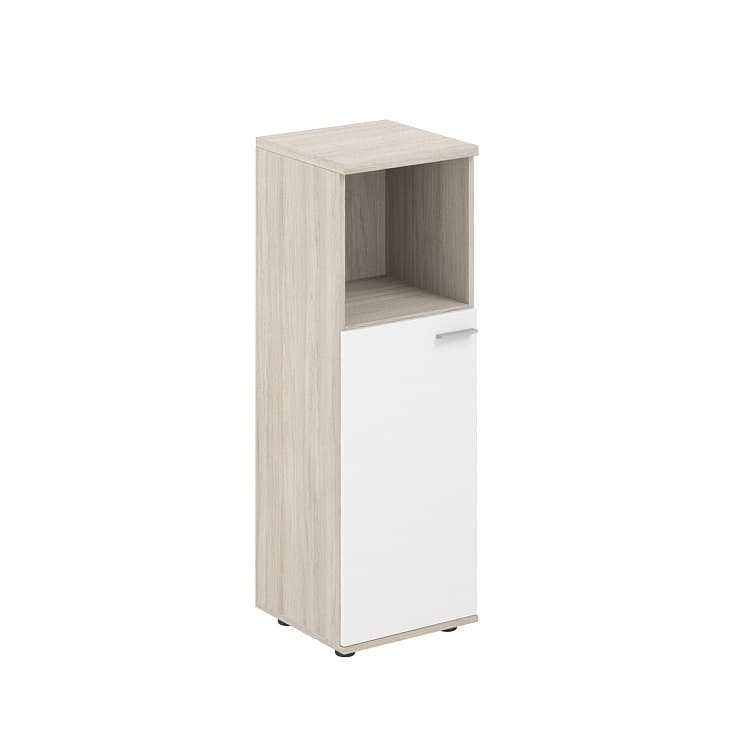 Шкаф средний с нишей левый Norden Сигма SG.864.OL.WH.L