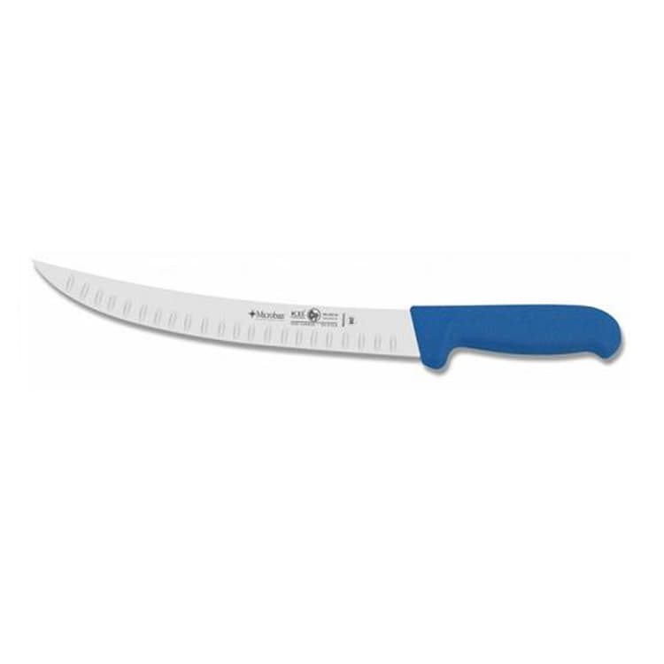 Нож разделочный 25см с бороздками SAFE синий 28600.3552000.250