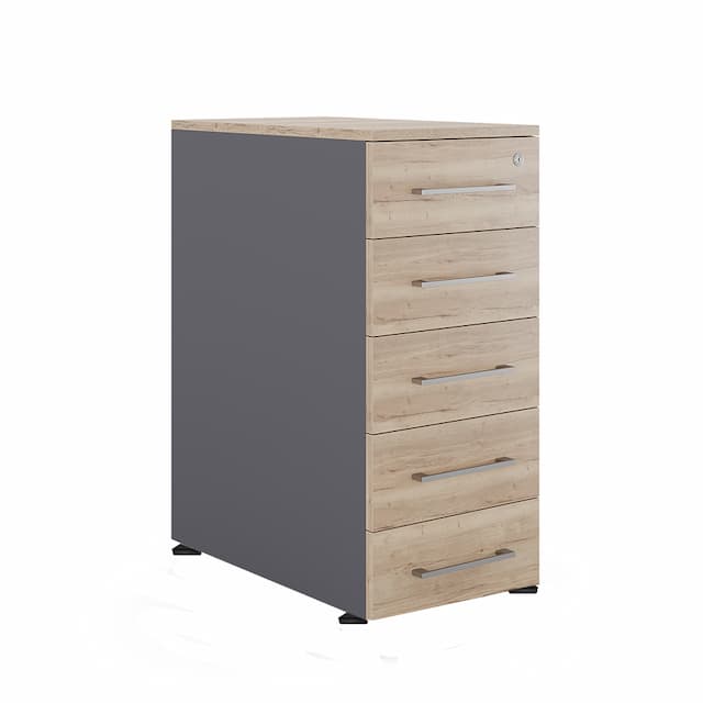 Тумба приставная Kobor TS5-40/80 graphite/natural