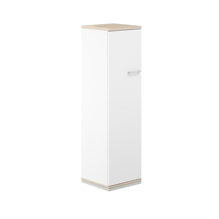 Шкаф 1-дверный Norden Allegro AG.207.WH.AR.WH.L