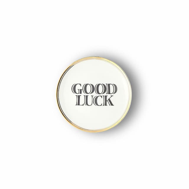 Тарелка 17 см Bitossi La Tavola Scomposta FTB00016 Good Luck