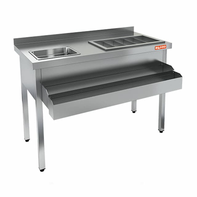 Барная станция открытая Hicold НКС-12/5БК